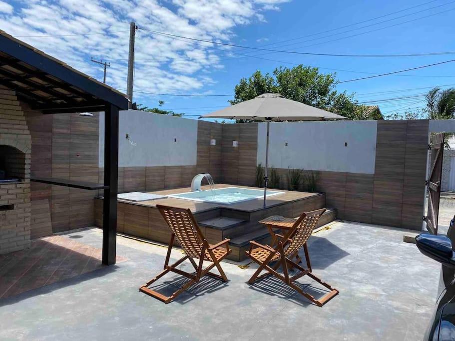 Excelente Casa Com Piscina, Ar Cond., Atafona Sjb Sao Joao da Barra Exterior photo